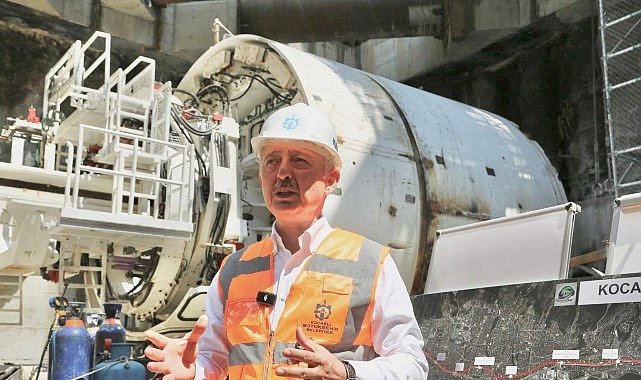 Kocaeli’de Körfezray Metrosu İçin Dev Köstebekler Çalışmaya Hazırlanıyor