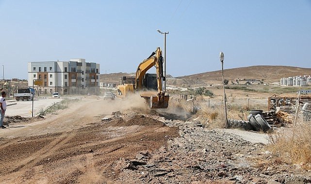 Seferihisar’da TOKİ Yolu Yenileniyor: 2 Kilometrelik Proje Başladı