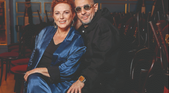 Derya Alabora ve Okan Bayülgen Kanlı Kabare’de Buluştu