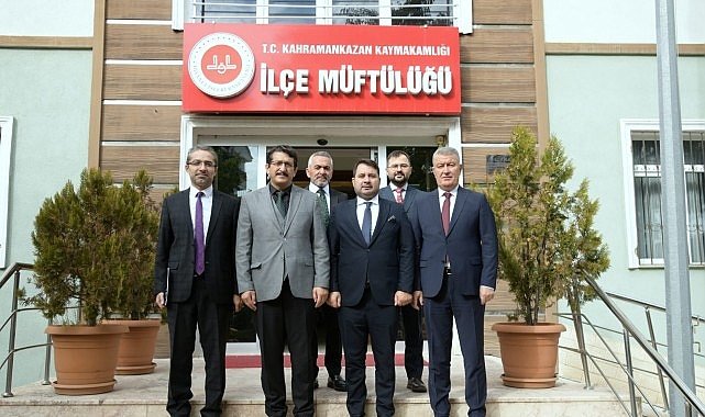 Başkan Çırpanoğlu’ndan İlçe Müftüsü’ne Camiler Haftası Ziyareti