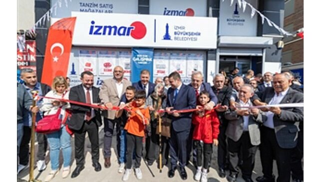 İzmir’de Halkın Marketi İZMAR’ın Yeni Şubesi Torbalı’da Açıldı