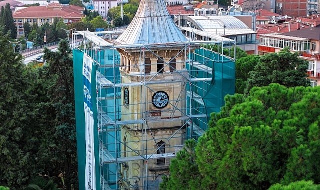 Kocaeli, Tarihi Saat Kulesi’ni Eski Görkemine Kavuşturuyor