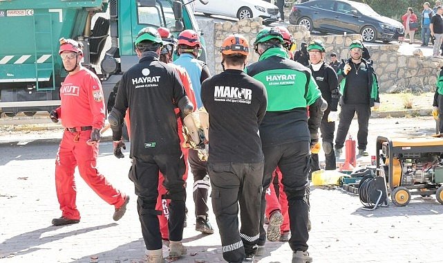 Menemen’de Afetlere Hazırlık İçin Büyük Deprem Tatbikatı
