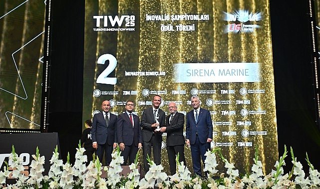 Sirena Marine İnovasyon Ödülü ile Gururlandırdı