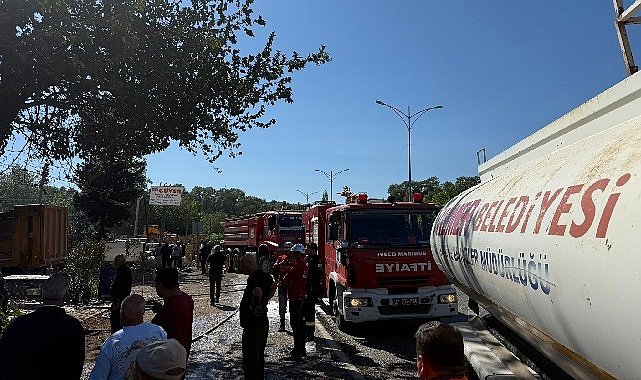 Tekirova’da Restoran Yangını Ekiplerin Müdahalesiyle Kontrol Altına Alındı