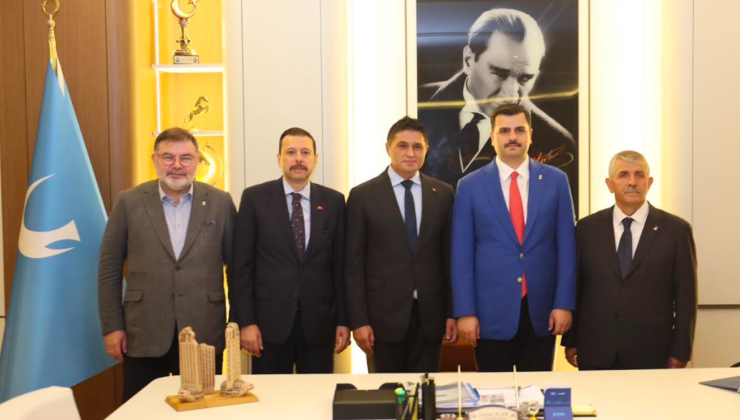 Cumhur İttifakı Temsilcilerinden Aliağa Belediyesi’ne Ziyaret