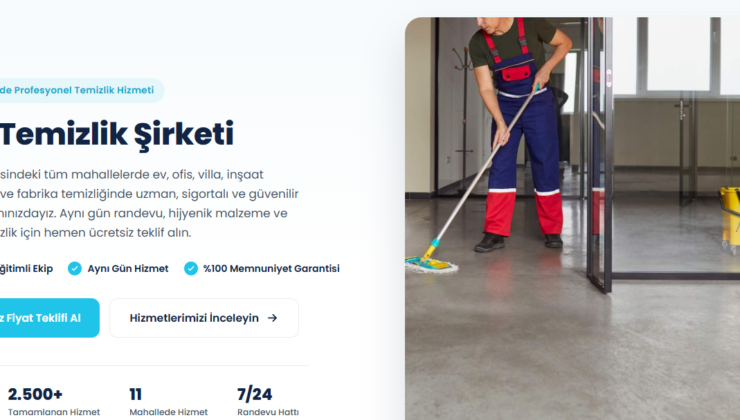 Çiğli Temizlik Şirketi ile Evinizde Hijyenik ve Ferah Alanlar